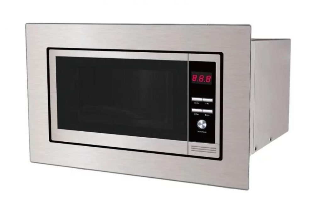 Ang built-in na microwave oven - mga sukat at tampok ng built-in na microwave na may mga maikling katangian