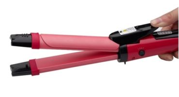 Pumili ng isang curling iron (straightener) para sa buhok ng dalawa sa isa